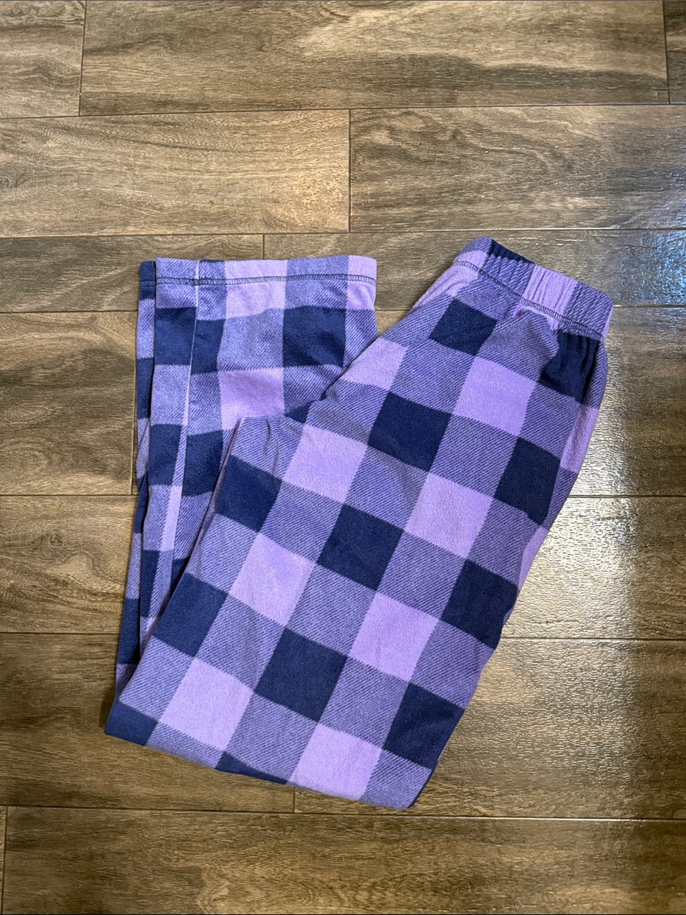 Women’s Purple Plaid Lounge Pajama Pants